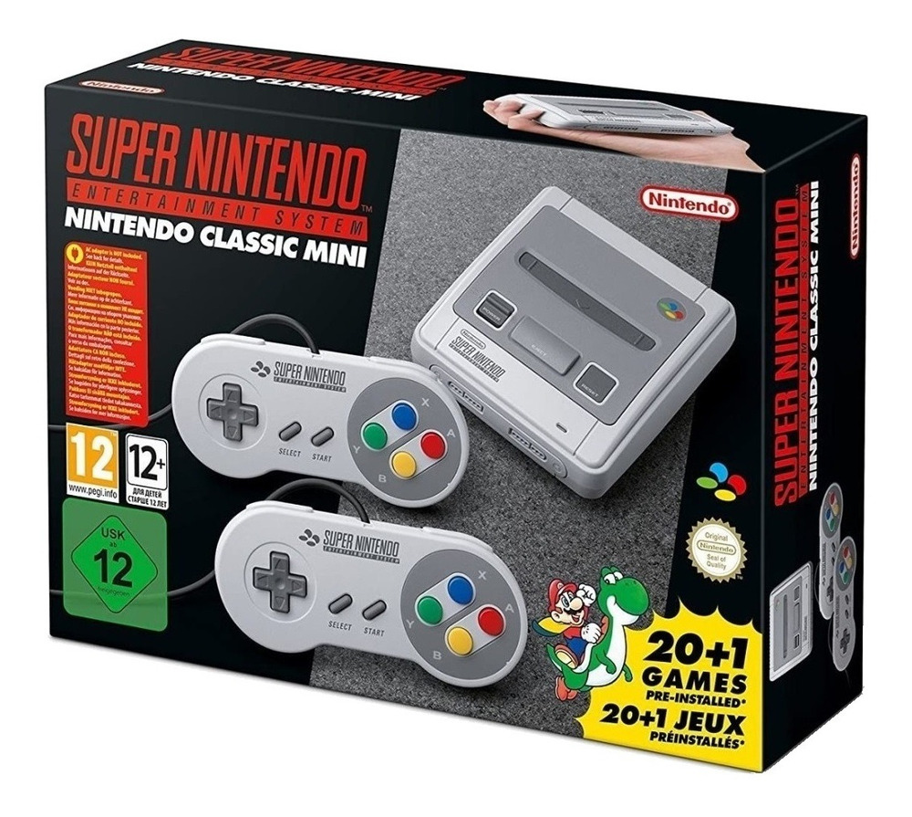 Nintendo Super Nes Classic Mini 512mb Color Gris - Nintendo - Imagen 3