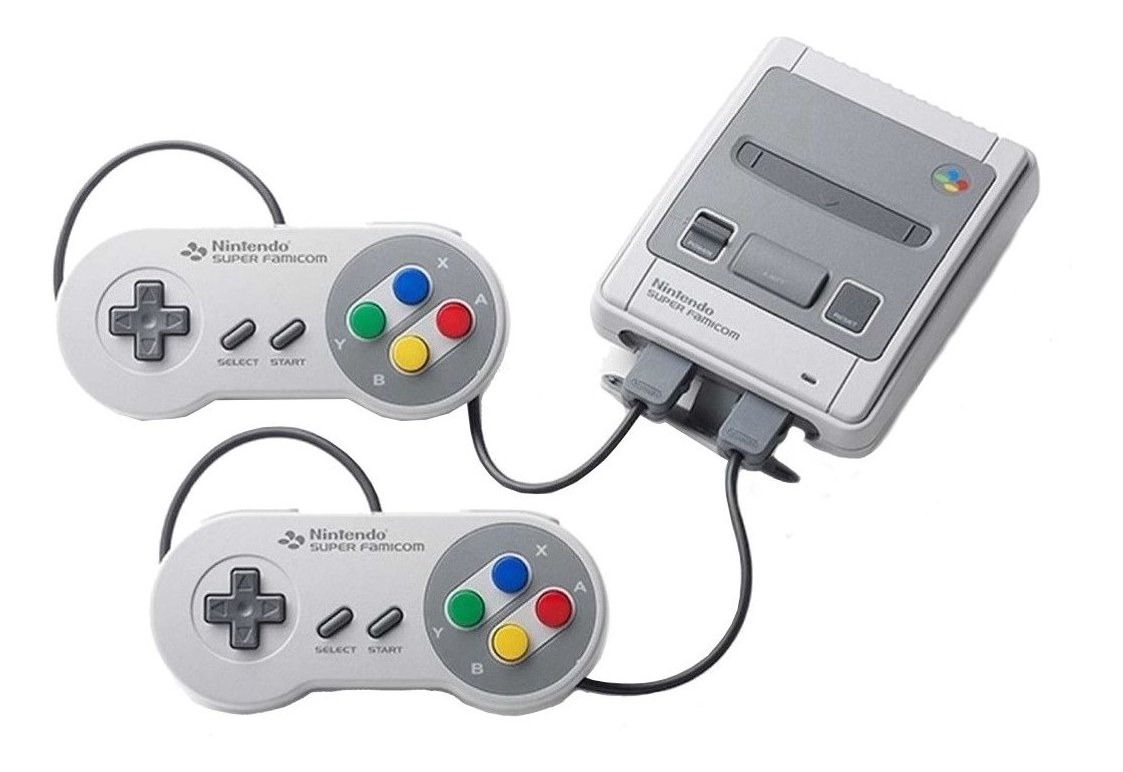 Nintendo Super Nes Classic Mini 512mb Color Gris - Nintendo