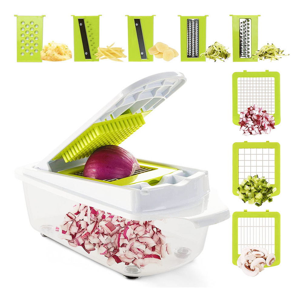 Redlemon Cortador De Verduras Y Frutas, Rallador Y Picador -