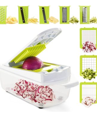 Redlemon Cortador De Verduras Y Frutas, Rallador Y Picador -